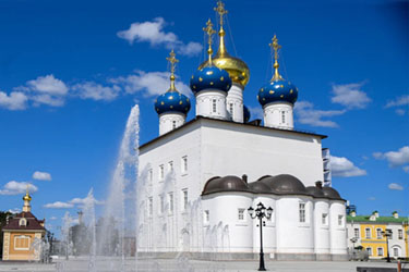 Восстановленный в Твери Спасо-Преображенский собор