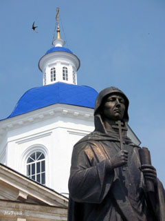 Памятник благоверной великой княгине Анне Кашинской в городе Кашине