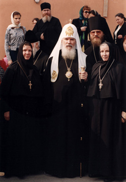 Игумения Георгия и Патриарх Кирилл
