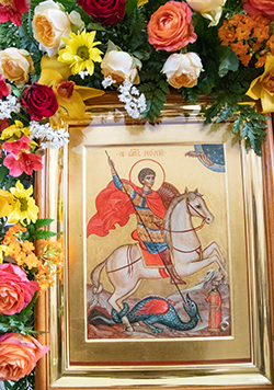 Икона святого великомученика Георгия Победоносца