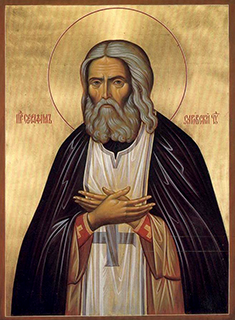 Преподобный Серафим Саровский икона