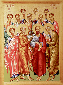 Икона Собор 12 Апостолов