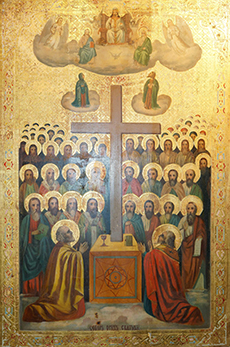 Собор всех святых икона